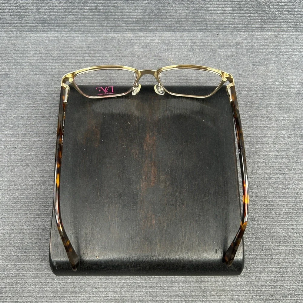 Diane von Furstenberg DVF8051 210 Burgundy Tortoise Y2k Eyeglasses 49-16-135